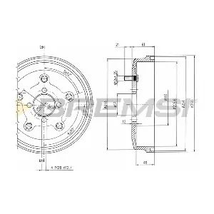 CR5521 BREMSI