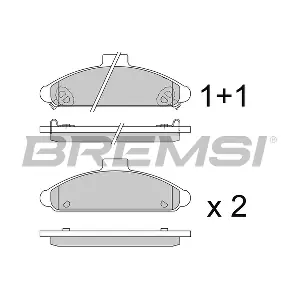 BREMSI BP2579