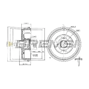 BREMSI CR5699B
