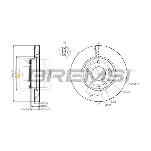 BREMSI CD8532V