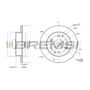 BREMSI CD6565S