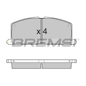 BREMSI BP2255