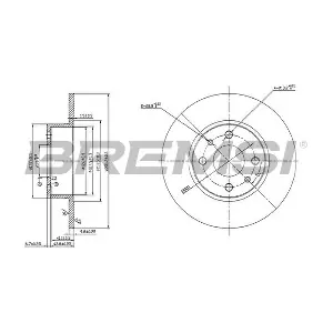 BREMSI CD6066S