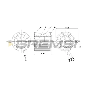 FA1173 BREMSI