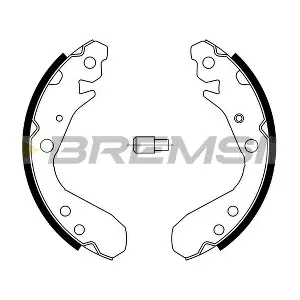 BREMSI GF0714