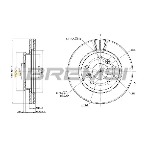 CD6395V BREMSI