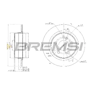 BREMSI CD6224S