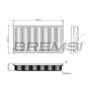 BREMSI FA1127