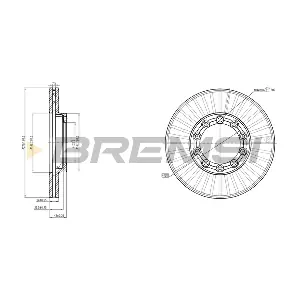 CD5169V BREMSI