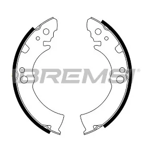 BREMSI GF0855