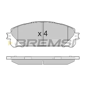 BREMSI BP3481