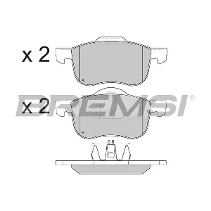 BREMSI BP2842