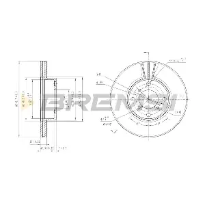 CD7396V BREMSI