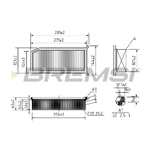 BREMSI FA0208