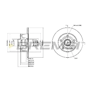 CD6830S BREMSI