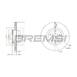CD8329V BREMSI