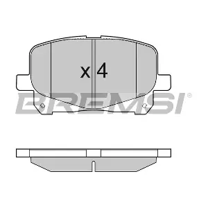 BREMSI BP3049