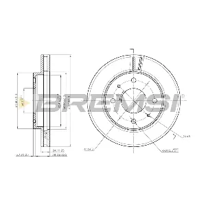 BREMSI CD6741V