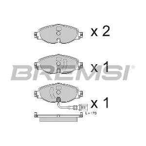 BREMSI BP3782