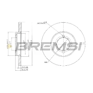 BREMSI CD6379S