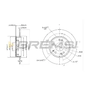 CD6124S BREMSI