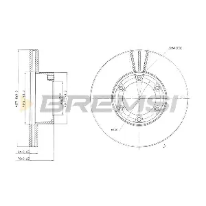 CD6172V BREMSI