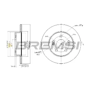 BREMSI CD7213S