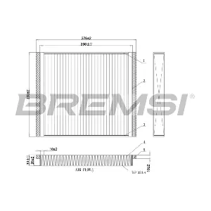 BREMSI FC0107A