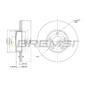 BREMSI CD6324S