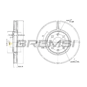 CD7106V BREMSI