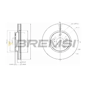 BREMSI CD7814V