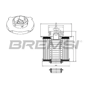 BREMSI FE0042