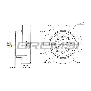 CD6468S BREMSI
