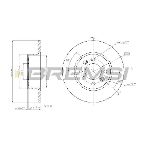 BREMSI CD6557S