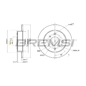 CD6267S BREMSI