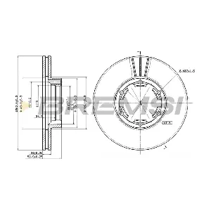 CD7016V BREMSI