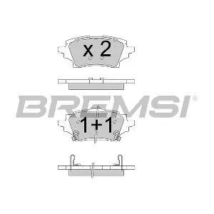 BREMSI BP3796