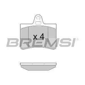 BREMSI BP2938