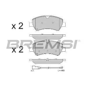BREMSI BP3526