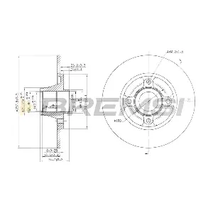 BREMSI CD6752S