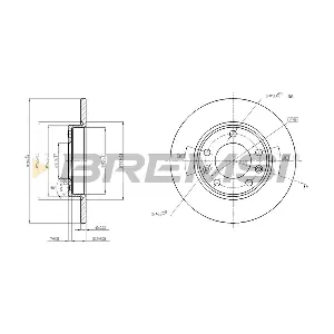 CD8406S BREMSI