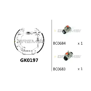 BREMSI GK0197