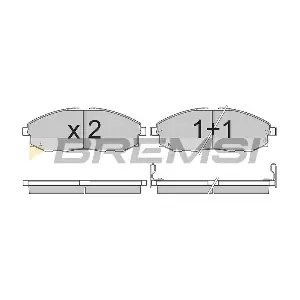 BREMSI BP2828