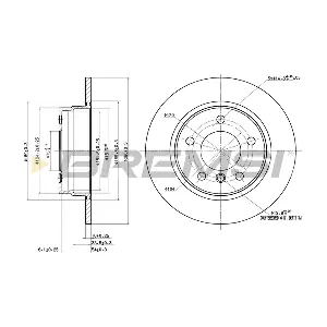 CD6249S BREMSI