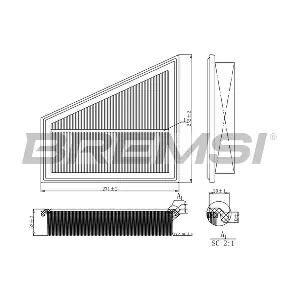 BREMSI FA1202