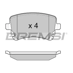 BREMSI BP3086