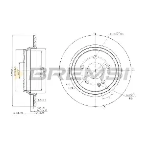 BREMSI CD7234S