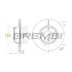 BREMSI CD8315V