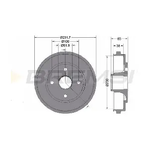 CR5739 BREMSI