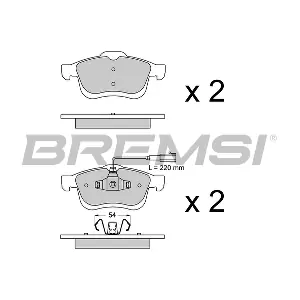 BREMSI BP3413